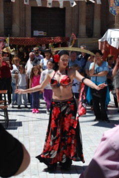 Belly Dancer at the Moorish Festival